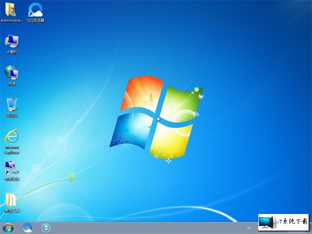 深度技术 Ghost Win7 32位纯净版 v2019.04