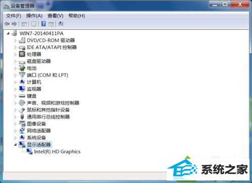 单击显示适配器 win10系统电脑提示“视频卡驱动不支持Aero”的解决方法